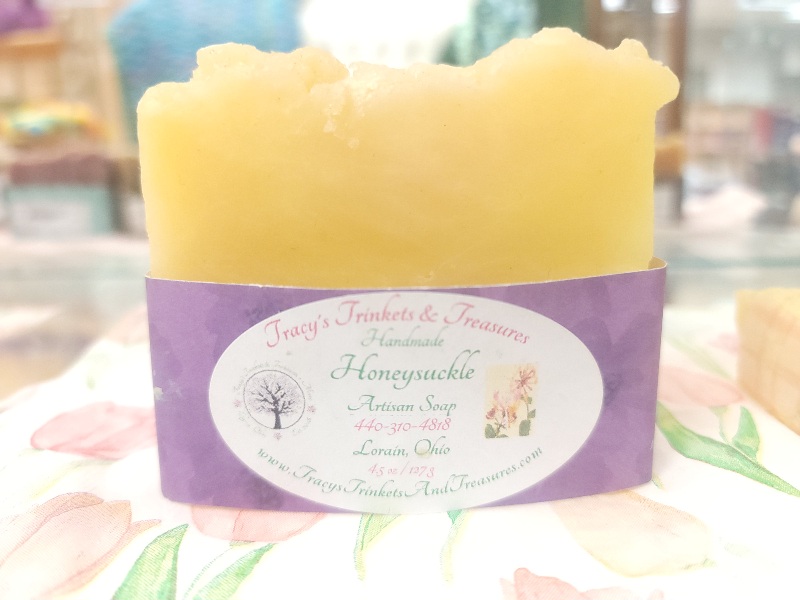 Honeysuckle Handmade Artisan Soap