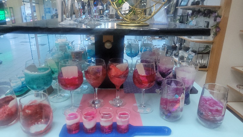 Local artisan glassware gifts